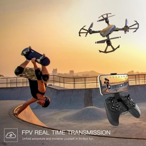 A15 Quadcopter 720P/1080P WIFI FPV Drone HD Camera Mode Foldable Arm RC Drone