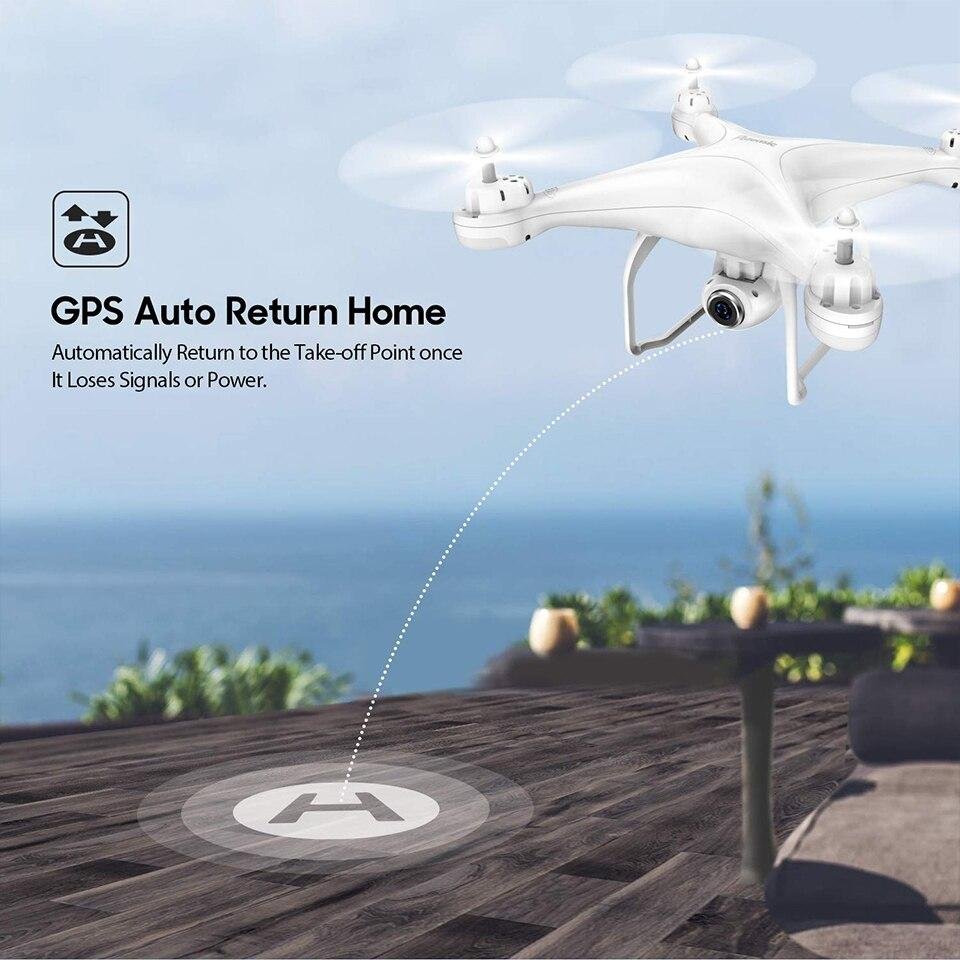 T25 RC Dual GPS Quadcopter WiFi FPV Brushless Follow Me Helicopters Racing Drone